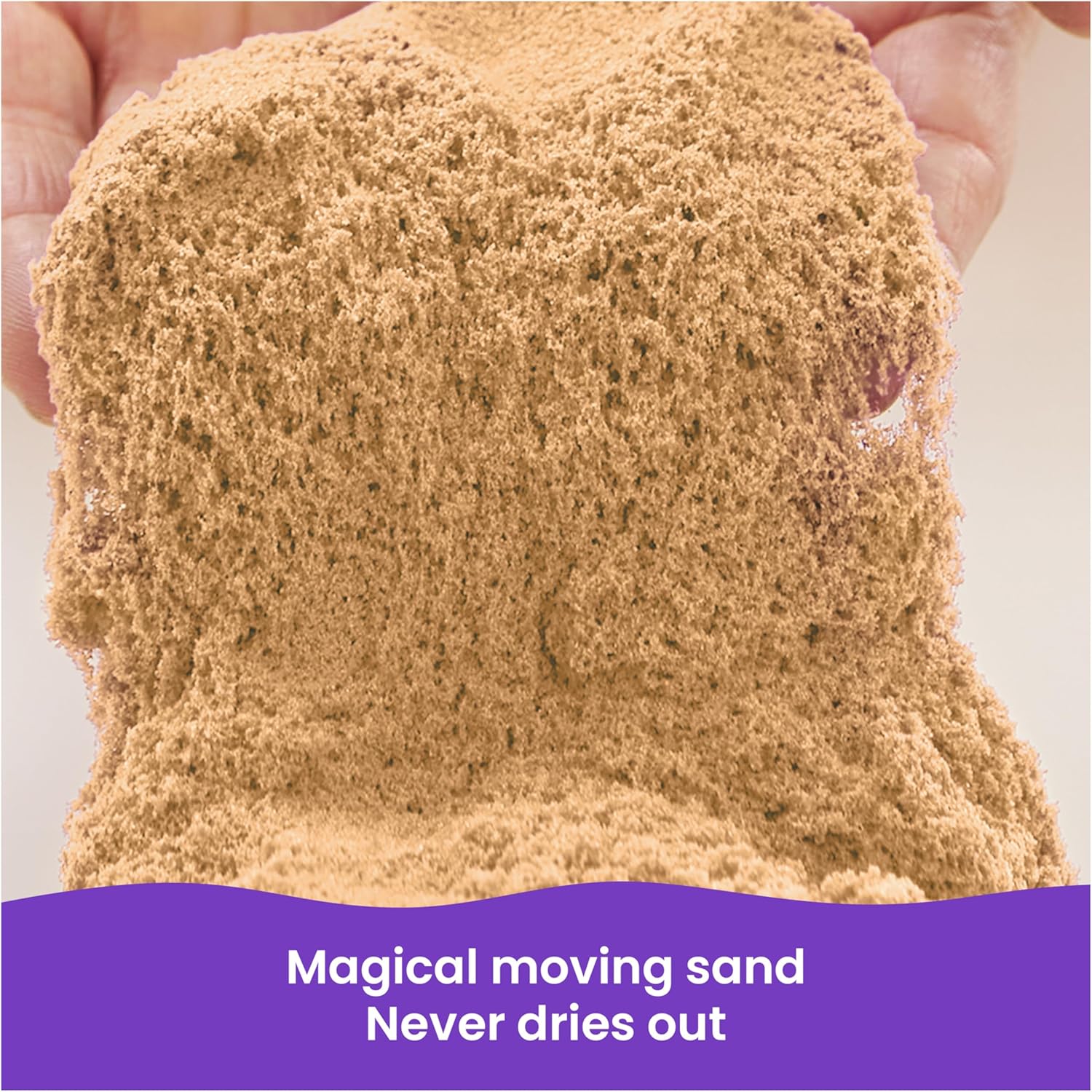 Alternative view of Kinetic Sand, 11lb (5kg) Natural Brown Play Sand for Arts and Crafts, Sandbox, Amazon Exclusive (Packaging May Vary), Moldable Sensory Toys for Ages 3 and up