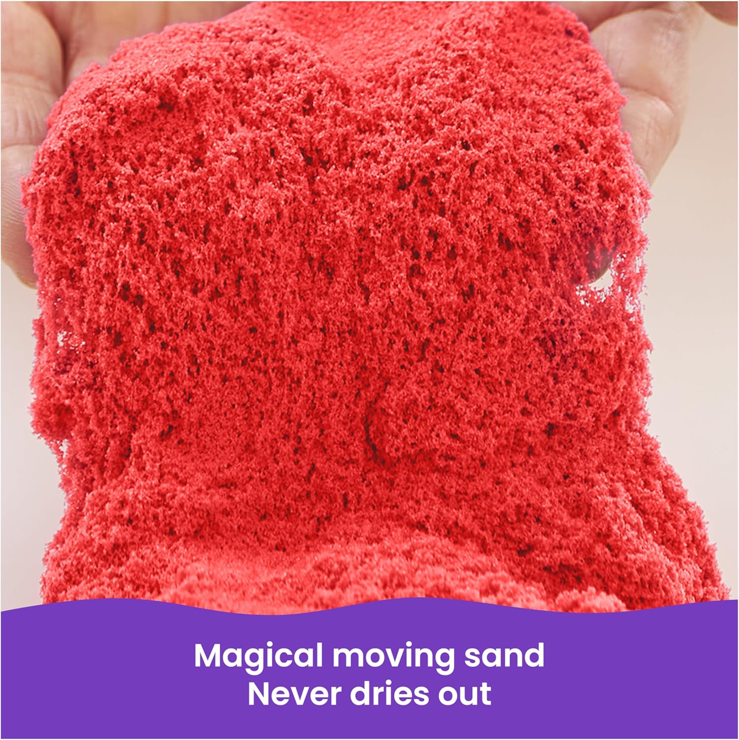 Alternative view of Kinetic Sand, 6lbs Mega Mixin’ Bag with Red, Yellow & Blue Play Sand, Amazon Exclusive (Packaging May Vary), Sensory Toys for Kids Ages 3 and up